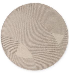 Ted Baker , Kusový koberec Kensington 106400 Beige kruh, 160x160, béžová, kancelária