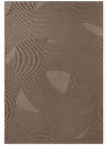 Ted Baker , Kusový koberec Kensington 106401 Braun, 120x170, hnedá, kancelária