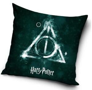 Detský vankúšik Harry Potter Relikvie Smrti 40x40 cm