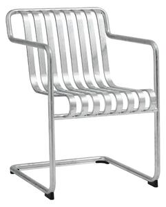 Záhradná stolička Palissade Cantilever Dining Armchair, Galvanised – HAY