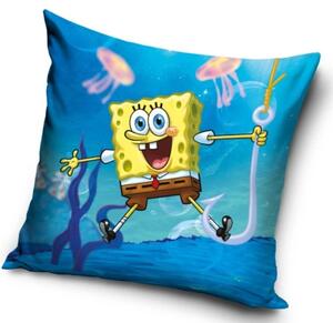 Detský vankúšik Sponge Bob na Háčiku 40x40 cm
