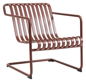 Záhradné kreslo Palissade Cantilever Lounge, Iron red – HAY