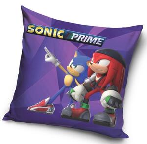 Detský vankúšik Ježko Sonic a Knuckles 40x40 cm