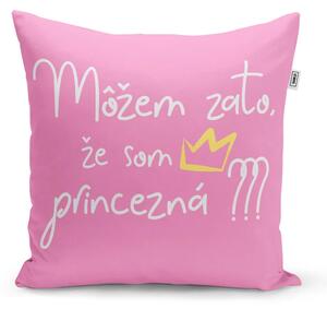 Sablio Vankúš Môžem za to, že som princezná: 40x40 cm