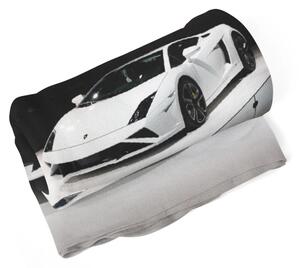 Sablio Deka Biele Lamborghini 2 - 150x120 cm