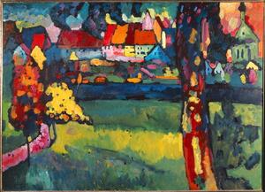 Obrazová reprodukcia Murnau (1909), Wassily Kandinsky