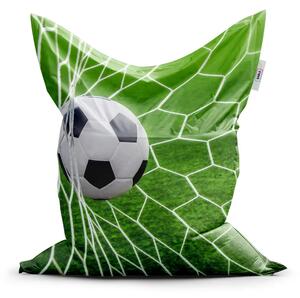 Sablio Sedací vak Futbalová lopta v bráne - 150x100 cm