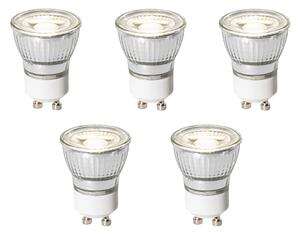 Sada 5 stmievateľných LED žiaroviek GU10 35 mm 4 W 230 lm 4000 K