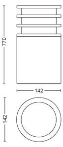 Philips 17403/93/P0 - LED Stmievateľná lampa Hue LUCCA 1xE27/9,5W/230V IP44