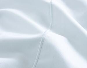 Biela plachta z bavlneného saténu Bianca Luxury, 230 x 260 cm