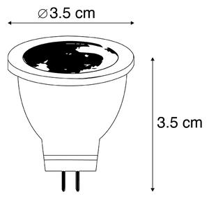 Sada 5 LED žiaroviek G4 MR11 2,7 W 210 lm 3000 K 12 V