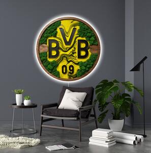 Svietiaci Machový obraz Logo Borussia Dortmund