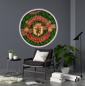 Svietiaci Machový obraz Logo Manchester United
