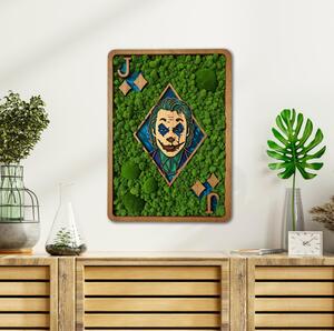 Obraz Moss HDF - Moss Joker Card