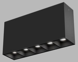 Stropné svietidlo Linear II On 5, B 10W 3000K/3500K/4000K 10 W 3000K/3500K/4000 K