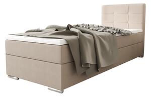 Čalúnená posteľ SARIN 1, 80x200, cosmic 10, ľavá