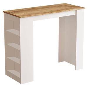 Barový stôl Asir Lida (biela). Vlastná spoľahlivá doprava až k Vám domov. 1063051