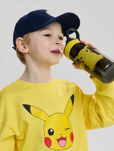 Sinsay - Fľaša na vodu s rúčkou a slamkou Pokémon - viacfarebná