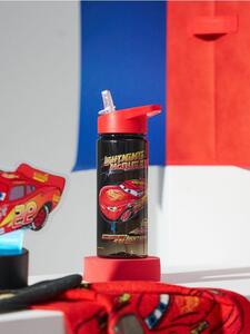 Sinsay - Fľaša na vodu s rúčkou a slamkou Cars - viacfarebná