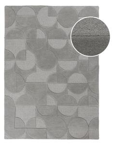 Sivý koberec z vlny Flair Rugs Gigi, 160 × 230 cm