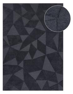 Sivý vlnený koberec 170x120 cm Shard - Flair Rugs