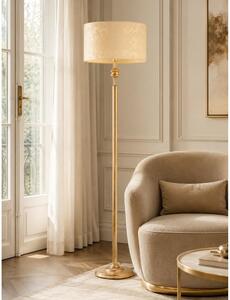 Brilagi - Stojacia lampa SAPHIRE 1xE27/15W/230V krémová/zlatá/patina