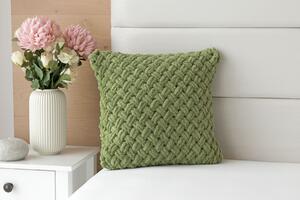 Obliečka na vankúš Knittingly zelený Mikropolyester 40/40