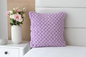 Obliečka na vankúš Knittingly lila Mikropolyester 40/40