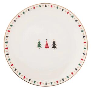Altom Porcelánový dezertný tanier Modern Tree 20 cm