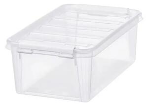 SmartStore Úložný box s bielymi klipmi Classic, 3,6 l, 3,6 l