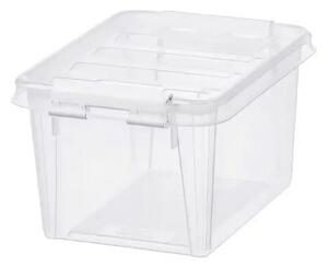 SmartStore Úložný box s bielymi klipmi Classic, 1,5 l, 1,5 l