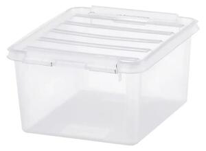 SmartStore Úložný box s bielymi klipmi Classic, 2 l, 2 l