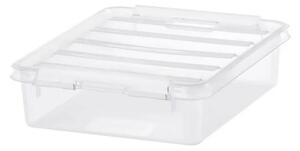 SmartStore Úložný box s bielymi klipmi Classic, 1 l, 1 l