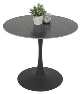 Jedálenský stôl ALOPA T čierna/antracitová
