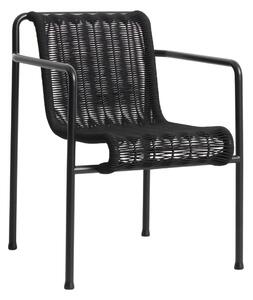 HAY Záhradná stolička Palissade Cord Dining Armchair, Anthracite