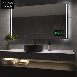 SMART Zrkadlo do kúpeľne s LED osvetlením M4 + SmartScreen with Google Chromecast