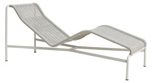 HAY Záhradné lehátko Palissade Cord Chaise Longue, Sky Grey