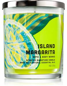 Bath & Body Works Island Margarita vonná sviečka s esenciálnymi olejmi 227 g