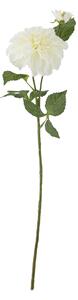 Umelá kvetina Dahlia White 63 cm