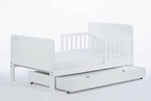 Detská posteľ OLEK | biela 70 x 140 cm