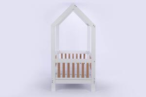 Detská posteľ CASA BAMBINI | biela buk 80 x 160 cm