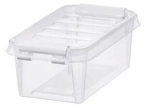 SmartStore Úložný box s bielymi klipmi Classic, 0,3 l, 0,3 l