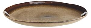 Kameninový tanier Brown 27 cm