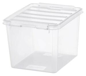 SmartStore Úložný box s bielymi klipmi Classic, 3 l, 3 l