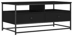 Konferenčný stolík čierny 100x51x45 cm kompozitné drevo