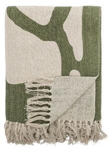 Prehoz z recyklovanej bavlny Dalmine Green 130 × 160 cm
