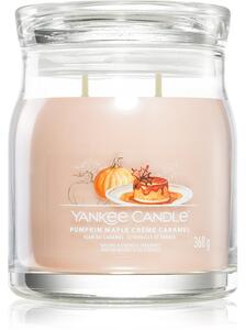 Yankee Candle Pumpkin Maple Crème Caramel vonná sviečka Signature 368 g