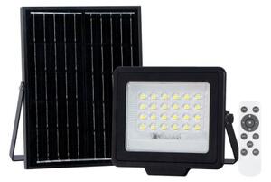 ITALUX SLR-42563-50W Norla solárne svietidlo/reflektor LED 50W/409lm 4000K IP65 čierna