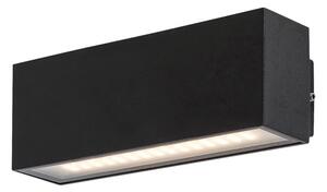 RABALUX 77075 Mataro vonkajšie nástenné svietidlo LED 10W/720lm 4000K IP54 čierna, biela