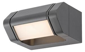 RABALUX 77103 Medna vonkajšie nástenné svietidlo LED 8W/530lm 3000K IP54 antracit, biela
